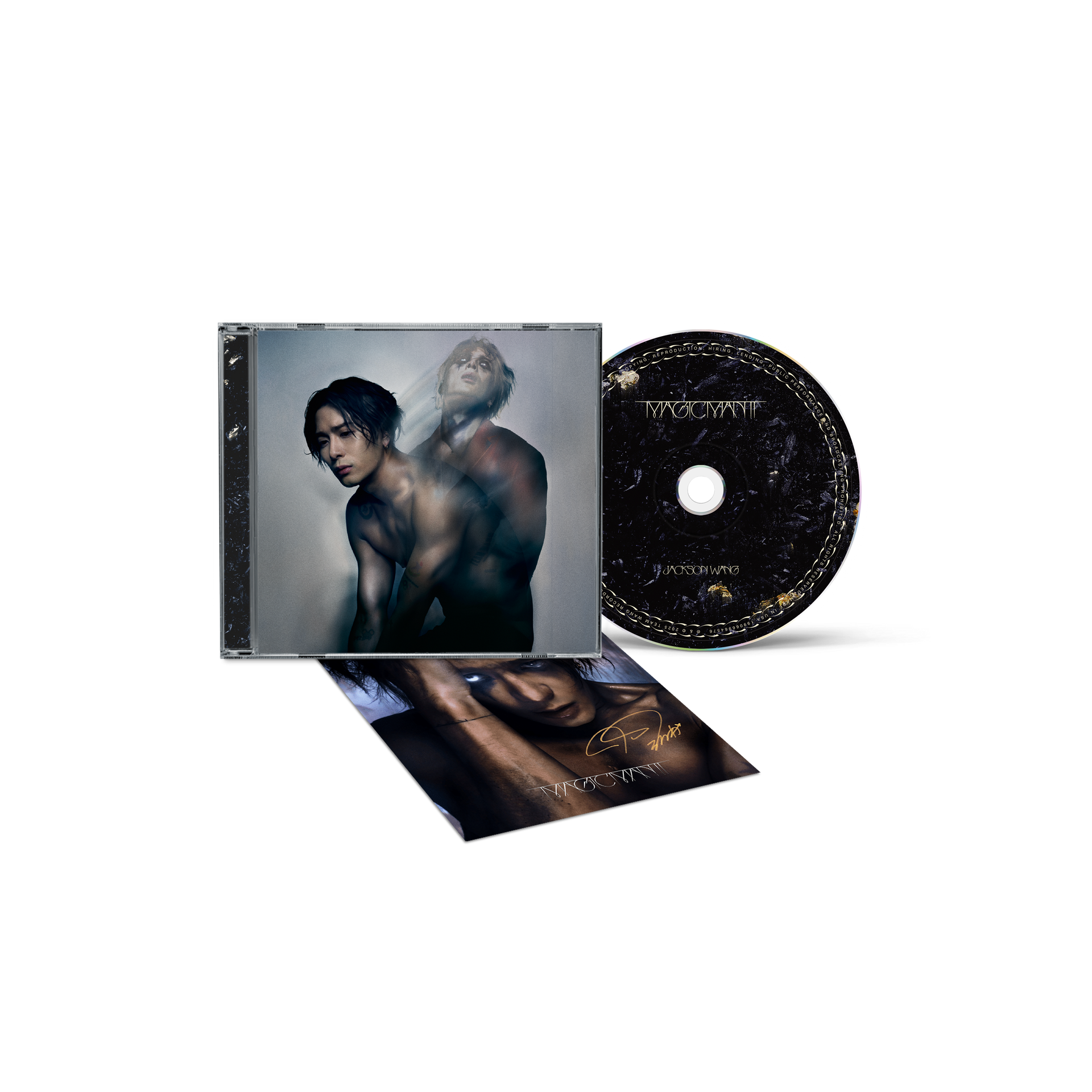 Jackson wang MAGICMAN 2 4 Ver. CD サインカード MAGICMAN 2 CD – Jackson Wang